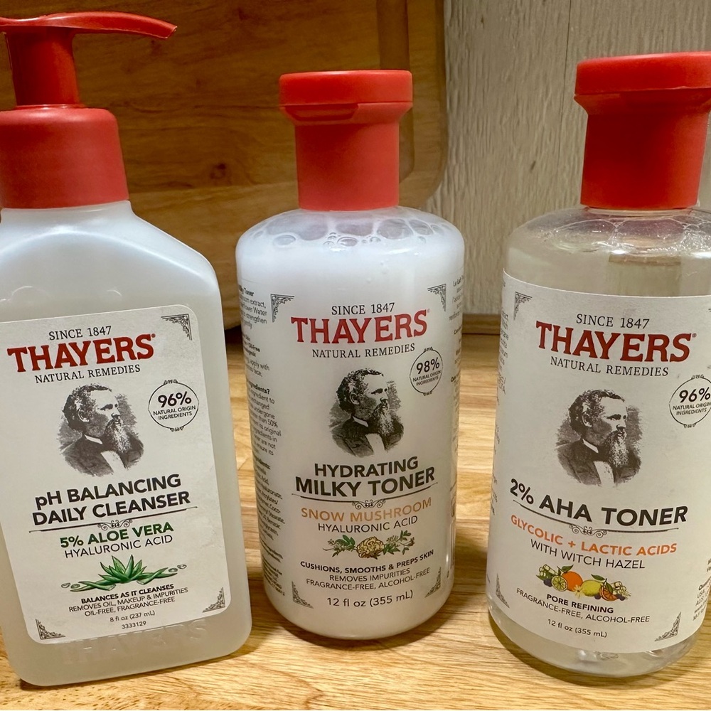 THAYERS Aloe Cleanser & Toners NEW